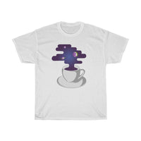 Load image into Gallery viewer, Coffee Universe Graphic Tee white
