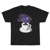 Load image into Gallery viewer, Coffee Universe Graphic Tee black
