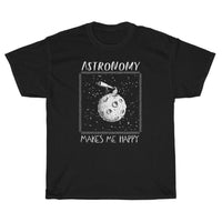 Load image into Gallery viewer, Astronomy Makes Me Happy Shirt
