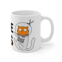 Load image into Gallery viewer, All I Care About is Space and Cats Mug
