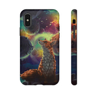 Load image into Gallery viewer, Space Fox Watercolor Painting Phone Case
