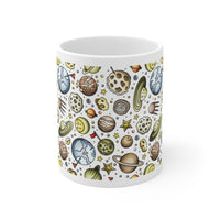 Load image into Gallery viewer, Planets &amp; Stars Doodle Mug 11oz.
