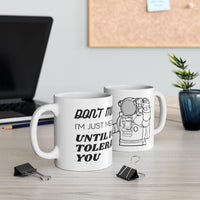 Load image into Gallery viewer, Don&#39;t Mind Me I&#39;m Just Medicating Until I Can Tolerate You Astronaut Mug

