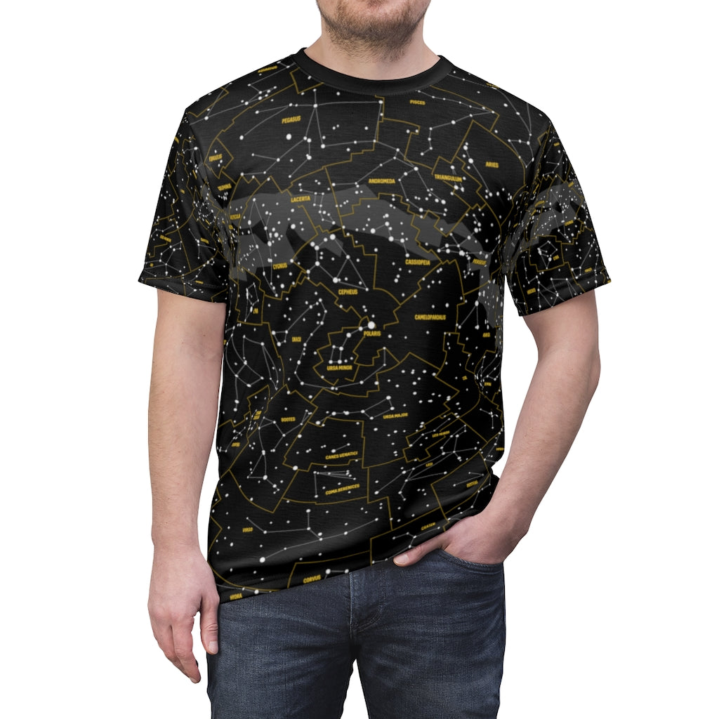 Constellation Atlas AOP Tee | Space Curios