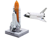 Load image into Gallery viewer, Origami Space Shuttle Cardboard Model
