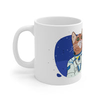 Load image into Gallery viewer, We Cans &amp; We Wills Space Cat Mug
