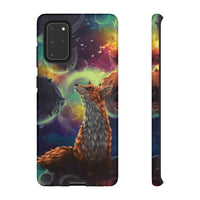 Load image into Gallery viewer, Space Fox Watercolor Painting Phone Case
