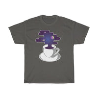 Load image into Gallery viewer, Coffee Universe Graphic Tee grey
