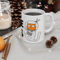 Load image into Gallery viewer, All I Care About is Space and Cats Mug
