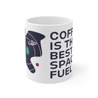 Load image into Gallery viewer, Coffee is the Best Space Fuel Mug
