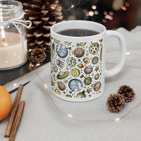 Load image into Gallery viewer, Planets &amp; Stars Doodle Mug 11oz.
