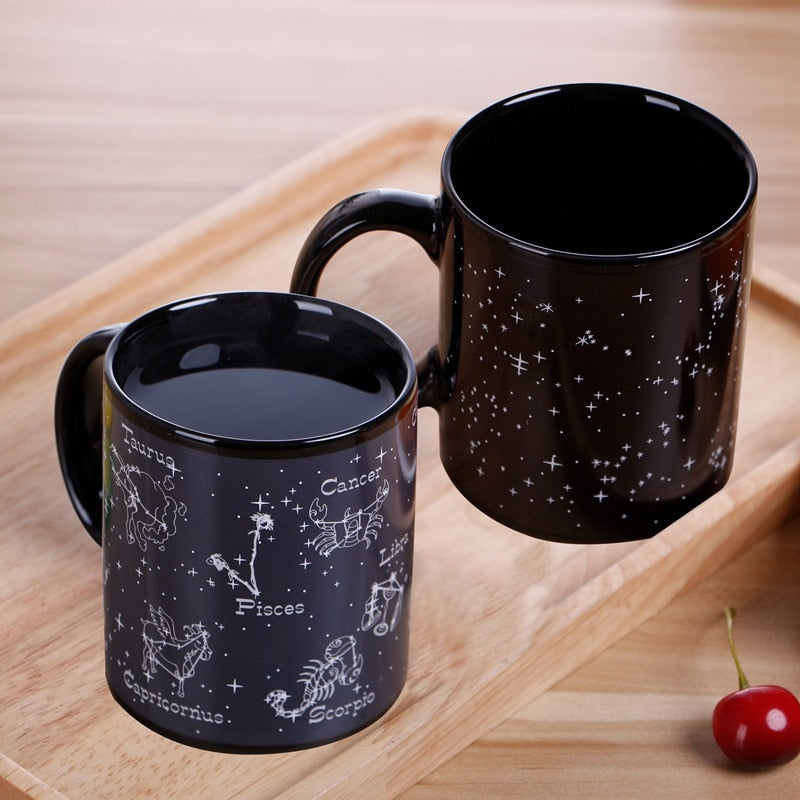 Heat Changing Constellations Mug [MESMERIZE YOUR FRIENDS].