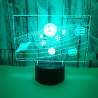 Load image into Gallery viewer, Multi-Color Solar System Night Light - Space Curios
