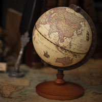 Load image into Gallery viewer, Antique Style Wooden Globe.
