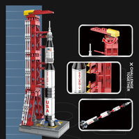 Load image into Gallery viewer, Saturn V Rocket Model [A PIECE OF SPACE HISTORY].
