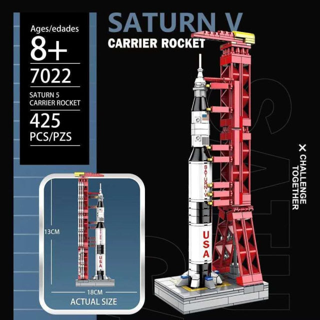 Saturn V Rocket Model [A PIECE OF SPACE HISTORY].