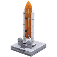 Load image into Gallery viewer, Origami Space Shuttle Cardboard Model
