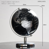 Load image into Gallery viewer, Rotating Colored Globe [CLASSY DESKTOP MODEL].
