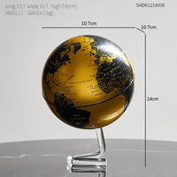 Load image into Gallery viewer, Rotating Colored Globe [CLASSY DESKTOP MODEL].
