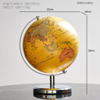 Load image into Gallery viewer, Rotating Colored Globe [CLASSY DESKTOP MODEL].
