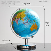 Load image into Gallery viewer, Rotating Colored Globe [CLASSY DESKTOP MODEL].
