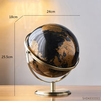 Load image into Gallery viewer, Rotating Colored Globe [CLASSY DESKTOP MODEL].
