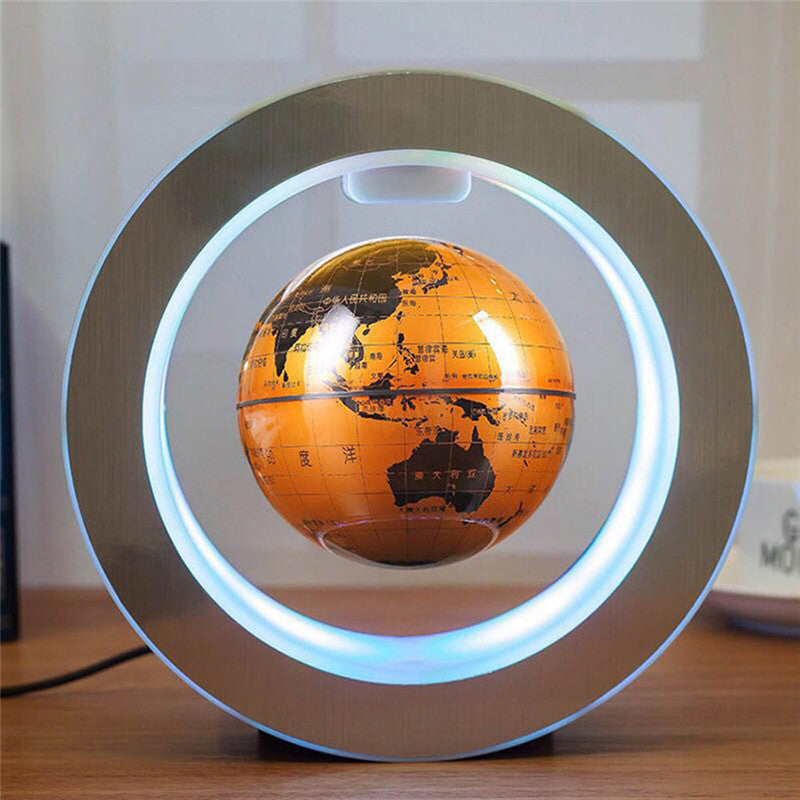 Illuminated Floating Globe [SOFT, GENTLE GLOW].